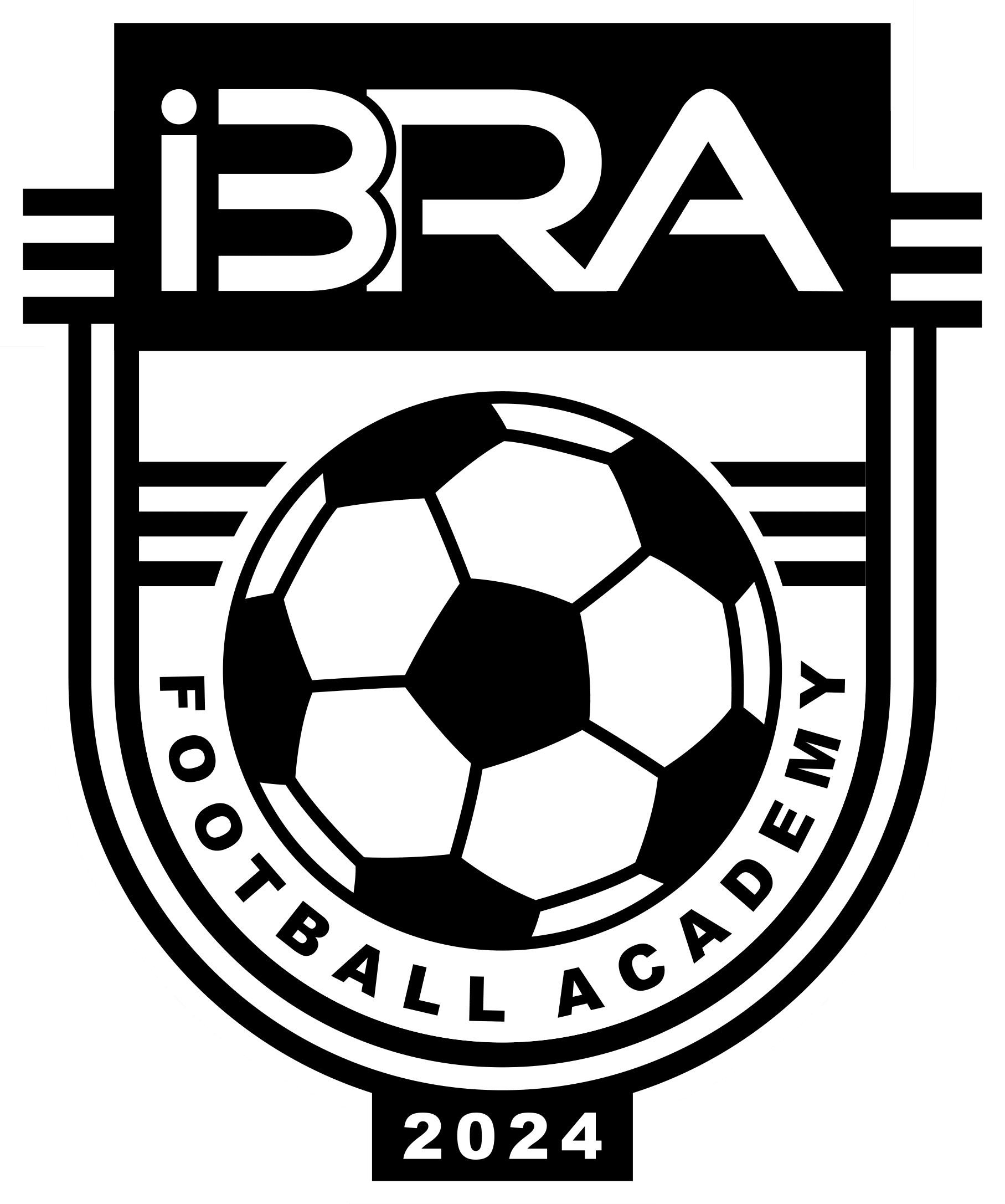 Futbolo akademijos Ibra footbal academy, logotipas